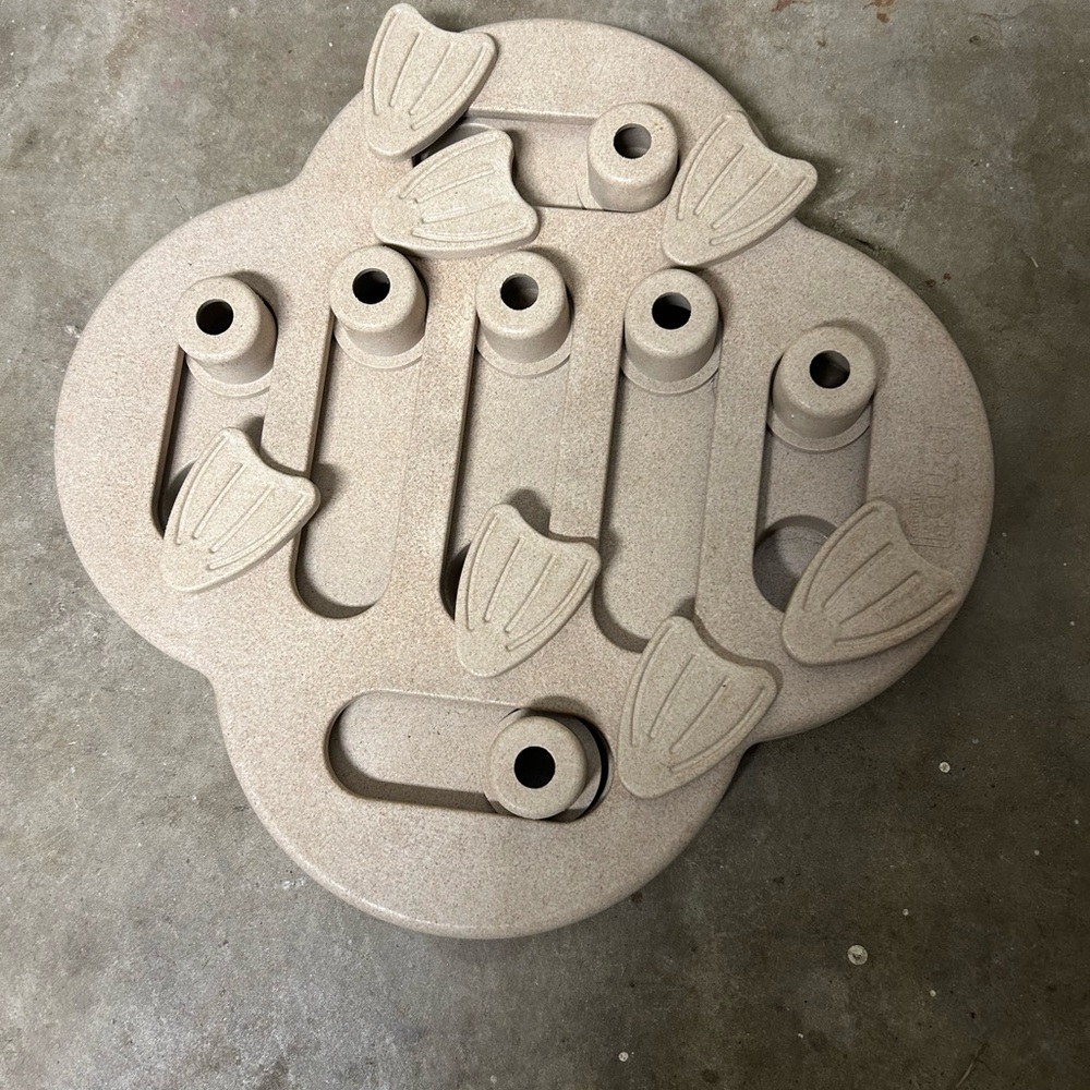 Interactive Beige Pet Puzzle Toy